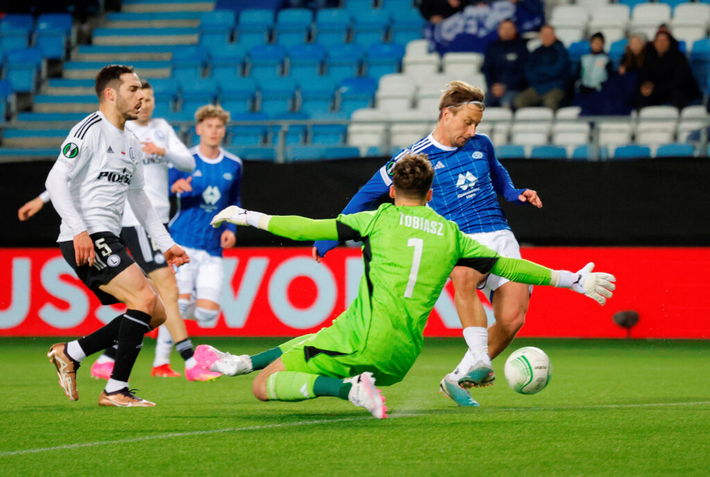 Molde vandt torsdag aften 3-2 mod Legia Warzsawa.