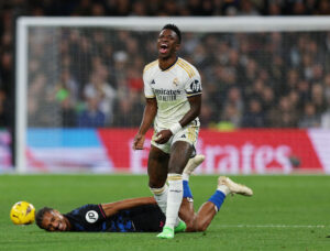 Vinicius Junior blev i sidste sæson udsat for en forfærdelig racistisk behandling, da Real Madrid gæstede Valencias hjemmebane Mestalla.