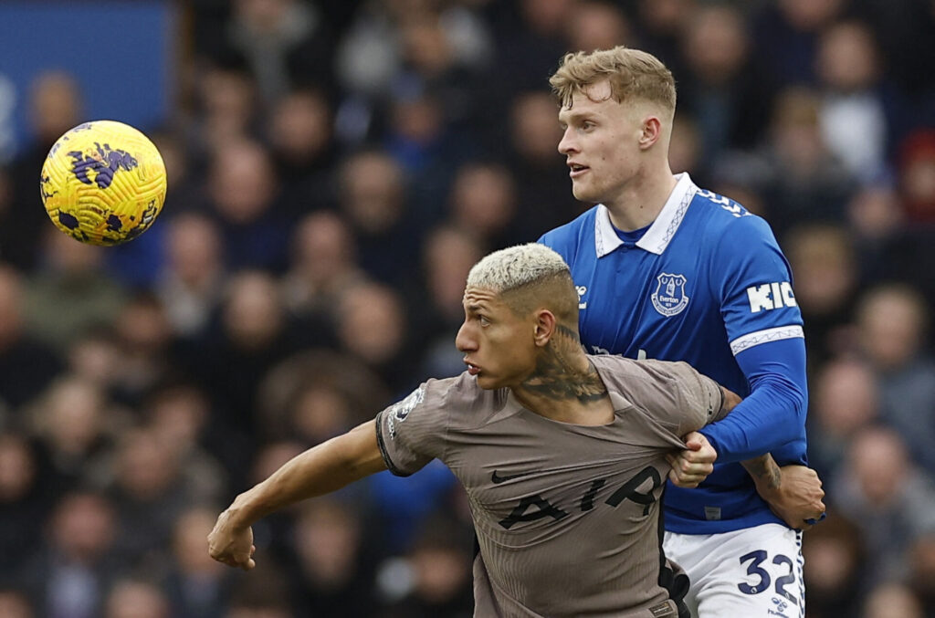 Mål og Highlights fra 2-2-kampen mellem Everton og Tottenham.