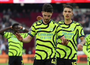 Se højdepunkter, mål og highlights fra Arsenals storsejr over West Ham i Premier League.