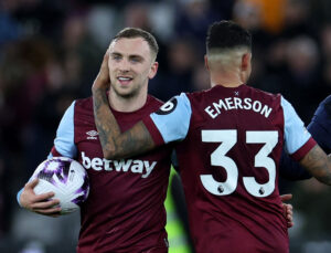 West Hams Jarrod Bowen scorer Hattrick mod Thomas Franks Brentford.