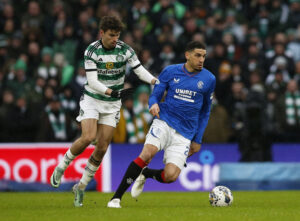 Matt O'Riley spiller for Celtic og kæmper for en fast plads på det danske landshold