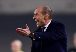 Allegri var langt fra tilfreds, da hans Juventus-hold smed point ude mod Verona.