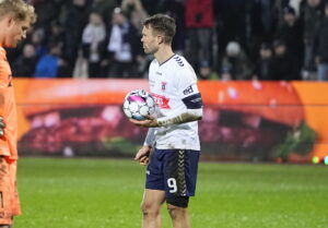 Patrick Mortensen var mildest talt skuffet over sensationsnederlaget til FC Midtjylland.