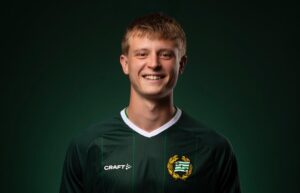 Frederik Winther bliver præsenteret som ny spiller i Hammarby.