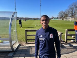 Gift Links har lagt på fysisk for at kunne være dygtig i de defensive dueller i Superligaen.