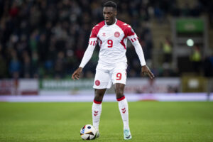 Mohamed Daramy i kamp for det danske Herrelandshold