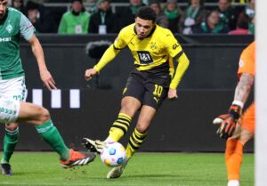 Jadon Sancho sparker bolden i mål