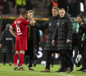 Johannes Hoff Thorup efter pokalsemifinalen imod AGF.