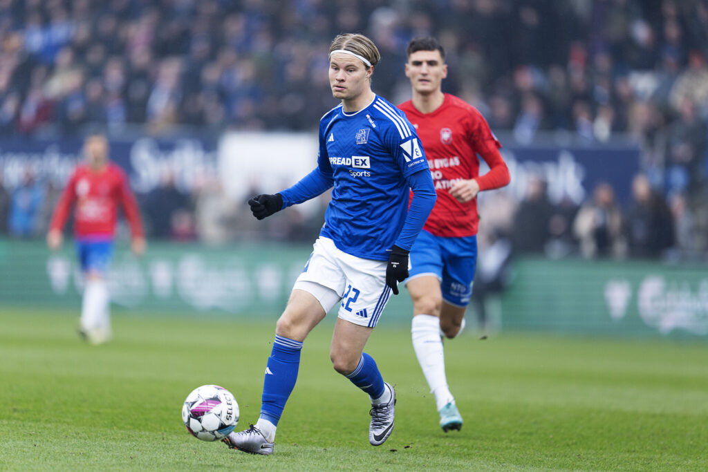 Andri Gudjohnsen ser frem til søndag, når Lyngby skal en tur til Parken for at spille mod F.C. København