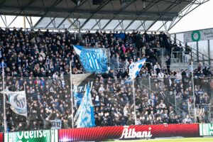 FCK fans under kampen imod OB i Superligaen.