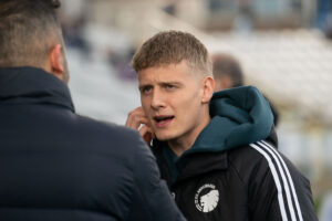 Magnus Mattsson under et interview.