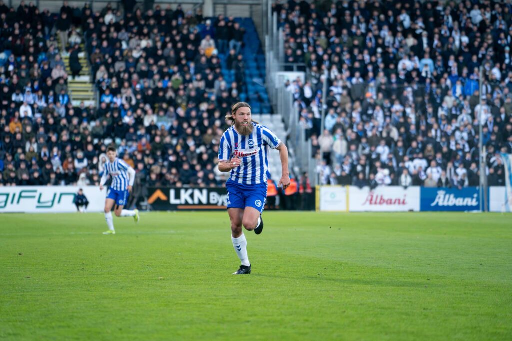 Bjørn Paulsen i Superliga-kampen imellem OB og FCK.