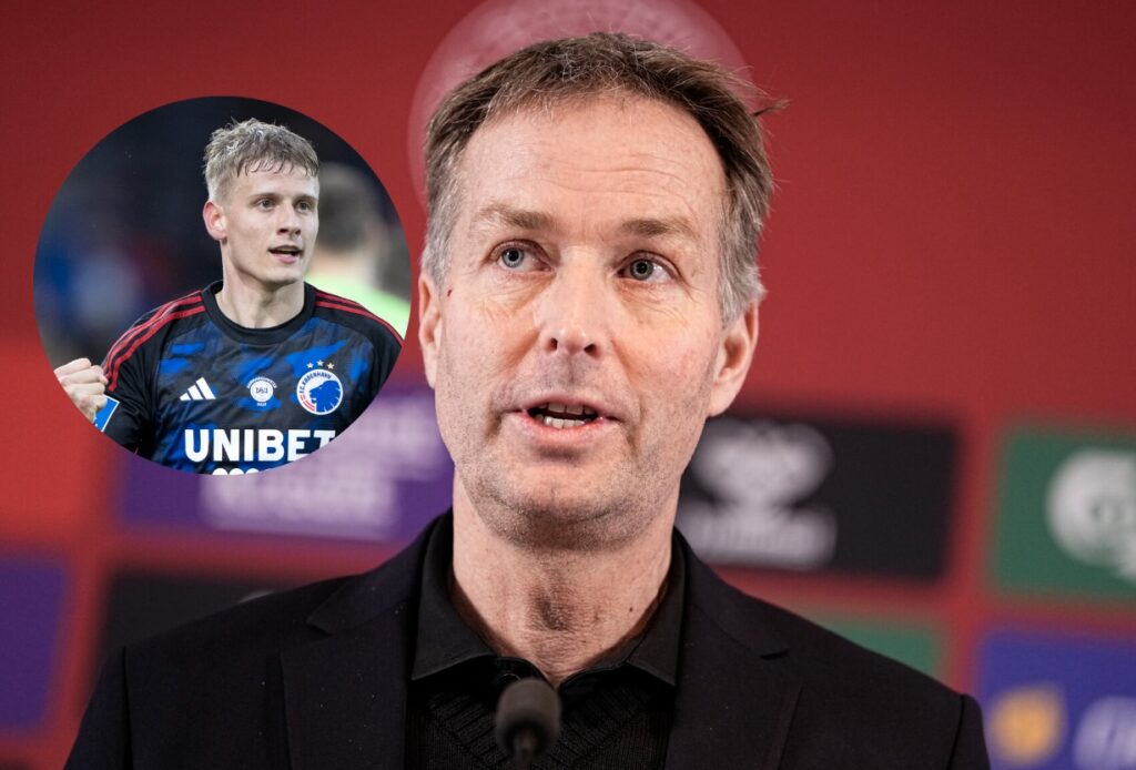 Kasper Hjulmand vil ikke gøre noget for at overbevise Magnus Mattsson om at vælge det danske landshold.