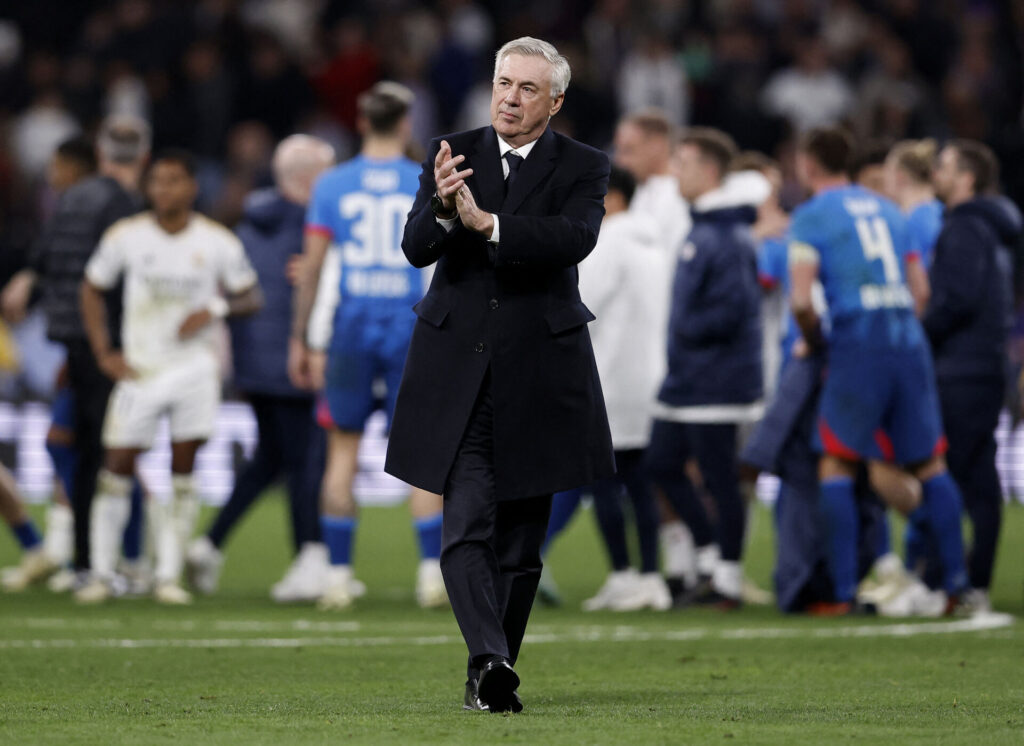 Carlo Ancelotti efter Real Madrids Champions League-opgør på RB Leipzig.