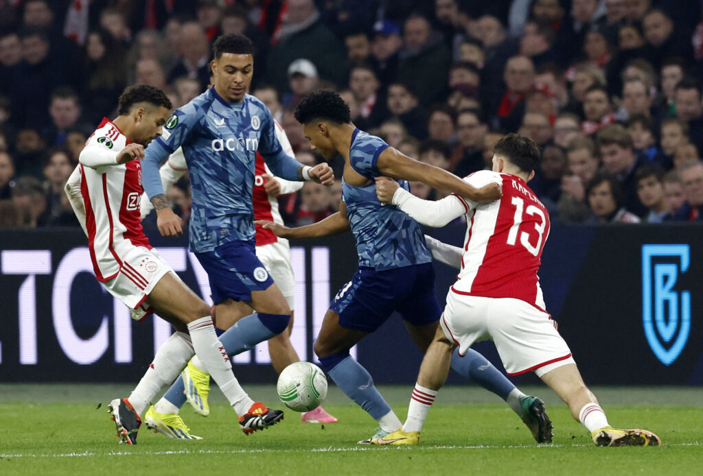 Ajax og Aston Villa spillede uafgjort torsdag aften.