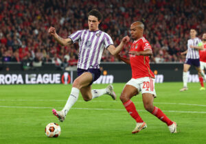 Rasmus Nicolaisen i aktion for Toulouse.