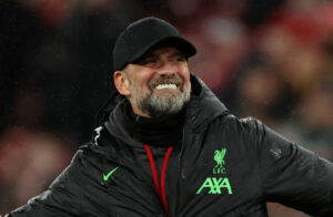 Jürgen Klopp jubler for Liverpool
