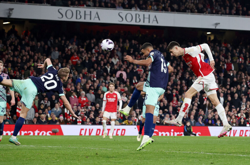 Kai Havertz scorede igen for Arsenal, da han sikrede dem sejren mod Brentford