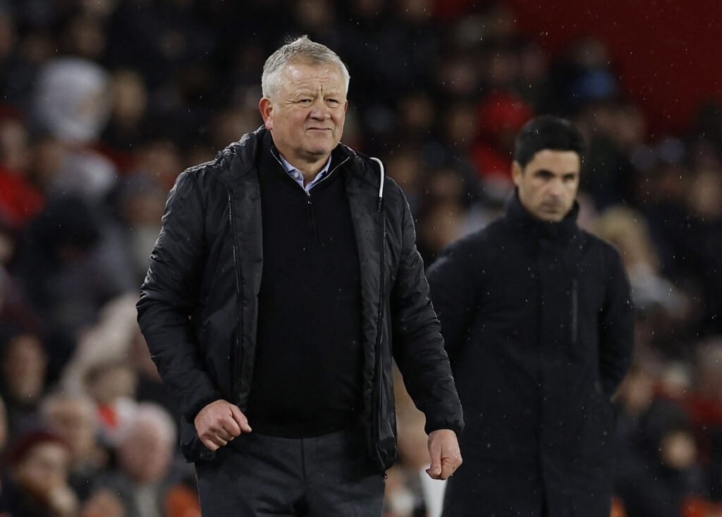 Sheffield United manager Chris Wilder rejser til Saudi Arabien for at tale med klubbens ejer.