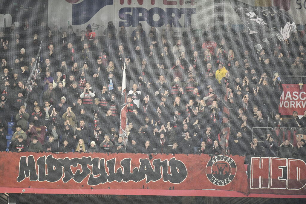 FC Midtjylland-fans til Superliga-kampen imod Randers FC.