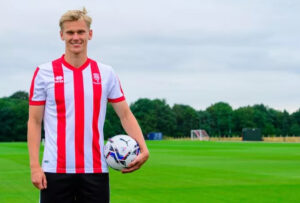 Lasse Sørensen poserer for Lincoln