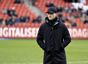 AaB-cheftræner Oscar Hiljemark efter kampen mod Sønderjyske.