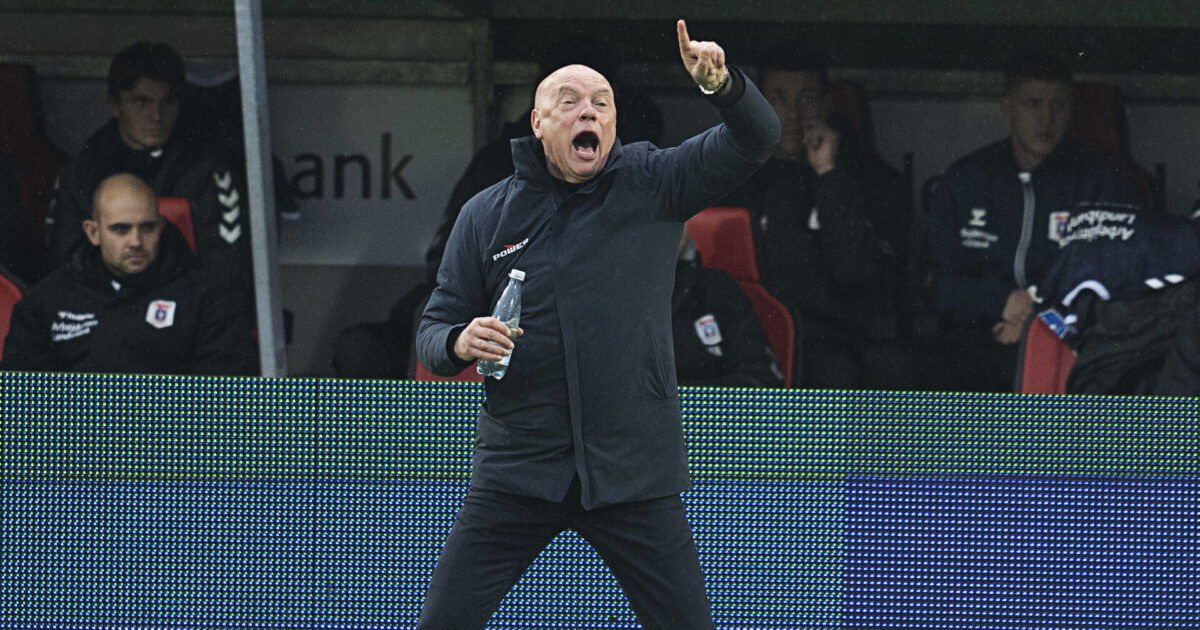 Noch drei Jahre: AGF forlænger med Uwe Rösler Foto: Claus Bech/Ritzau Scanpix