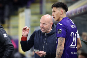 Brian Riemer under onsdagens kamp mellem Anderlecht og Cercle Brugge.