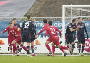 AaB imod Fredericia i NordicBet Ligaen.