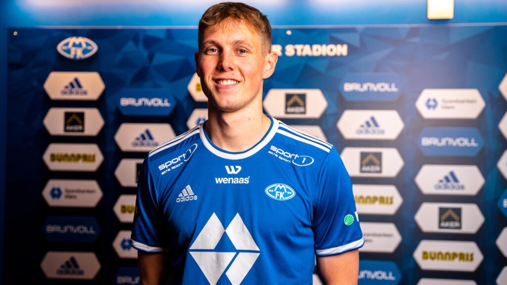 Anders Hagelskjær bliver præsenteret i Molde.