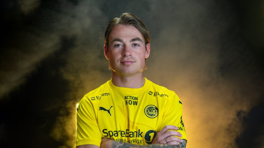 Patrick Berg præsenteres som ny spiller i Bodø/Glimt.