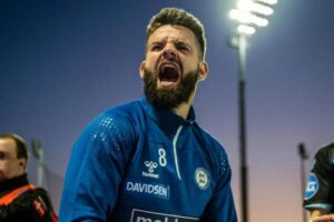 Marc Dal Hende råber for Sønderjyske