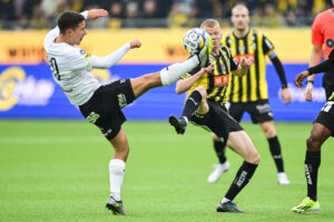 Nicklas Røjkjær i duel for svenske Mjällby.