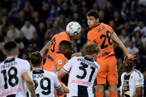 Inter mod Udinese i Serie A.