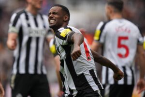 Alexander Isak scorer for Newcastle United.