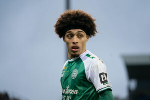 Serginho i Superliga-kampen mellem OB og Viborg.