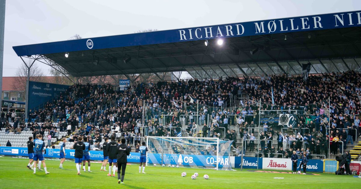OB-fans i slagsmål med hinanden: Nu reagerer fanformand Foto: Lars Jacobsen