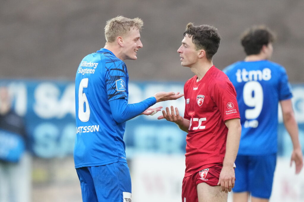 Pokalsemifinale returopgør mellem FC Fredericia og Silkeborg IF.
