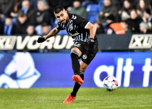 Rami Al Hajj, OB Superligakampen mellem Randers FC og OB på Cerheus Park i Randers fredag d. 19. april 2024.