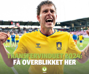 Nicolai Vallys jubler ud mod Brøndby-fansene efter en sejr. Mon han fortsat er at finde i Brøndby IF efter sommer? Få overblikket på, hvornår transfervinduet åbner i sommeren 2024 her.