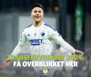 Roony Bardghji jubler ud mod FCK-fansene efter en scoring. Rygter går på, at han er færdig i FCK i sommeren 2024, da flere storklubber øjner en transfer. Mon han bliver solgt inden lukketid? læs mere om, hvornår transfervinduet lukker i sommeren 2024 her.