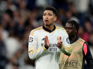 Jude Bellingham efter Real Madrids første kamp i Champions League mod Manchester City,