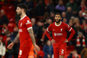 Liverpool-spillerne var naturligt skuffede efter nederlaget mod Atalanta.