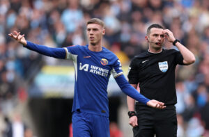 Cole Palmer i Chelseas FA Cup-semifinale mod Manchester City.