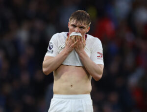 Rasmus Højlund under kampen mellem Manchester United og Bournemouth.