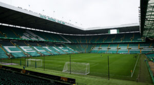 Celtic Park. Glasgow, Skotland.