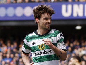 O'Riley jubler efter scoring for Celtic