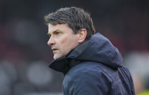 Søren Krogh (OB Træner) da Vejle Boldklub møder OB i Superligaen på Vejle Stadion søndag den 10. marts 2024.