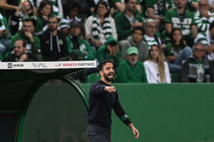 Ruben Amorim dirigerer sit Sporting hold.